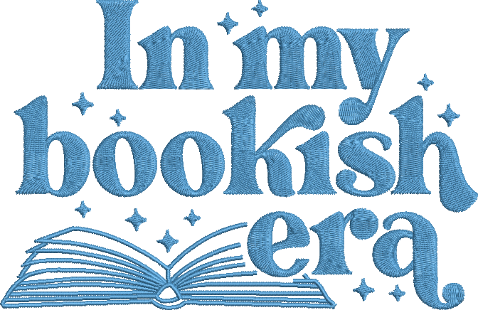 In My Bookish Era Embroidered Shirt | Book Lover Gildan Tee | Custom Shirt Color
