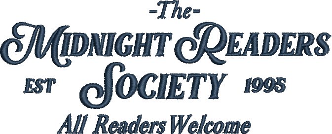 Midnight Readers Society Embroidered Shirt | Book Lover Gildan Tee | Custom Shirt Color