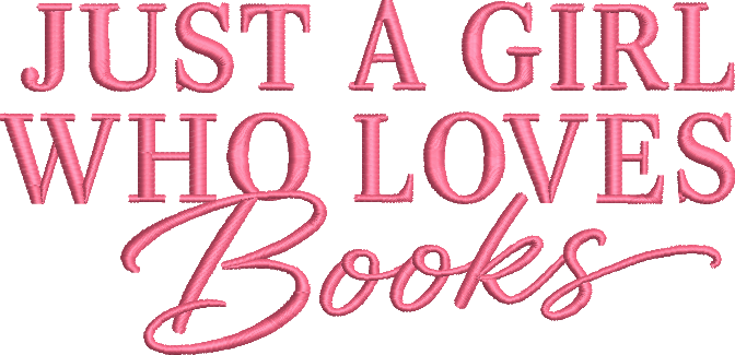 Just a Girl Who Loves Books Embroidered Shirt | Book Lover Gildan Tee | Custom Shirt Color
