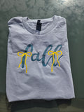 Fall Bow Embroidered T-Shirt Gildan