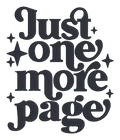 Just One More Page Embroidered Shirt | Book Lover Reader Gildan Tee | Custom Shirt Color