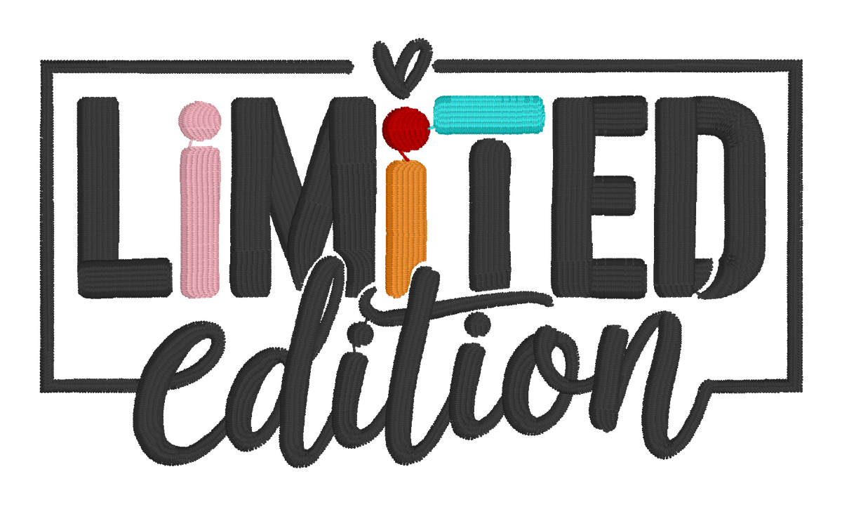 Limited Edition Embroidered Shirt | Colorful Statement Gildan Tee | Custom Shirt Color