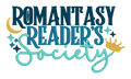 Romantasy Readers Society Embroidered Shirt | Fantasy Romance Book Lover Gildan Tee | Custom Shirt Color