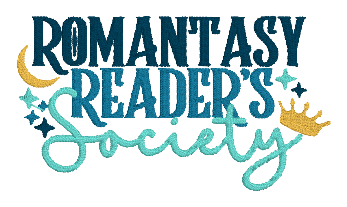 Romantasy Readers Society Embroidered Shirt | Fantasy Romance Book Lover Gildan Tee | Custom Shirt Color